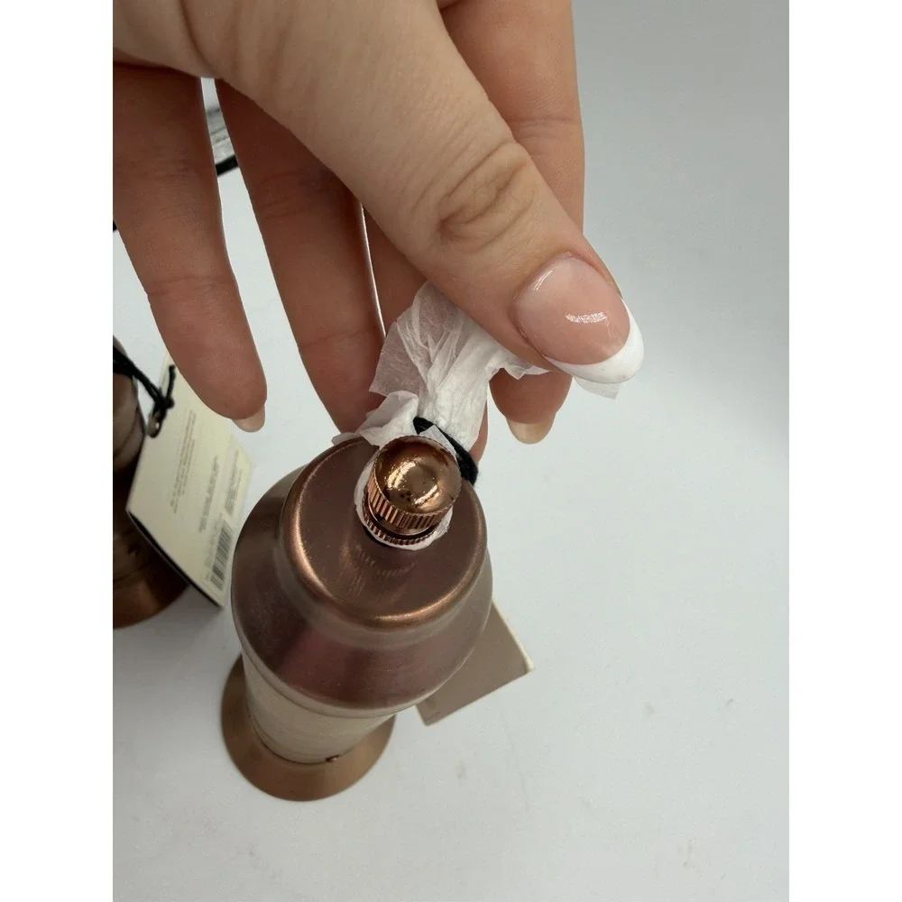 Pair Hearth & Hand With Magnolia Salt & Pepper Copper Finish Crank Grinders NWT - Picture 10 of 16